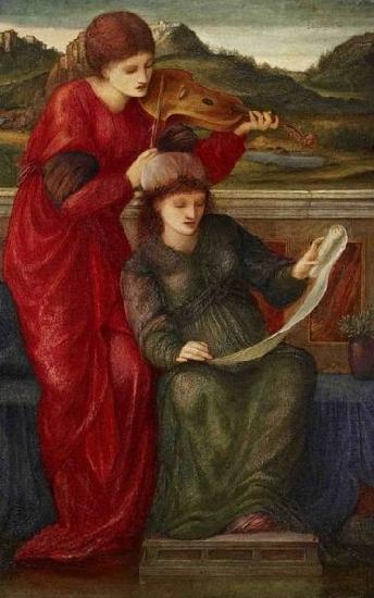 Burne-Jones, Sir Edward Coley Music Germany oil painting art
